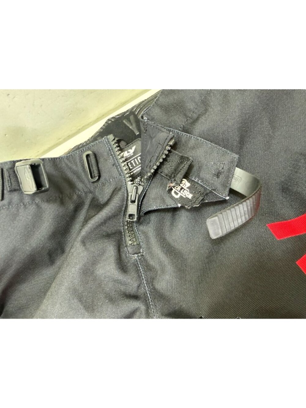 Fly Racing Pants Mens 30 Red Kinetic Wave Dirt bike Riding Gear MX Motocross - Picture 13 of 13